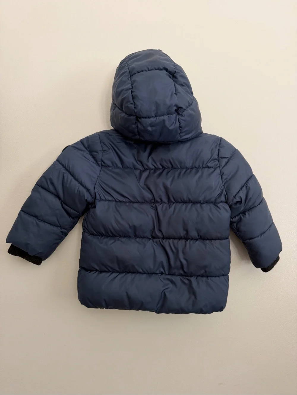 Michael Kors Navy Puffer Hooded Kids Jacket 2T